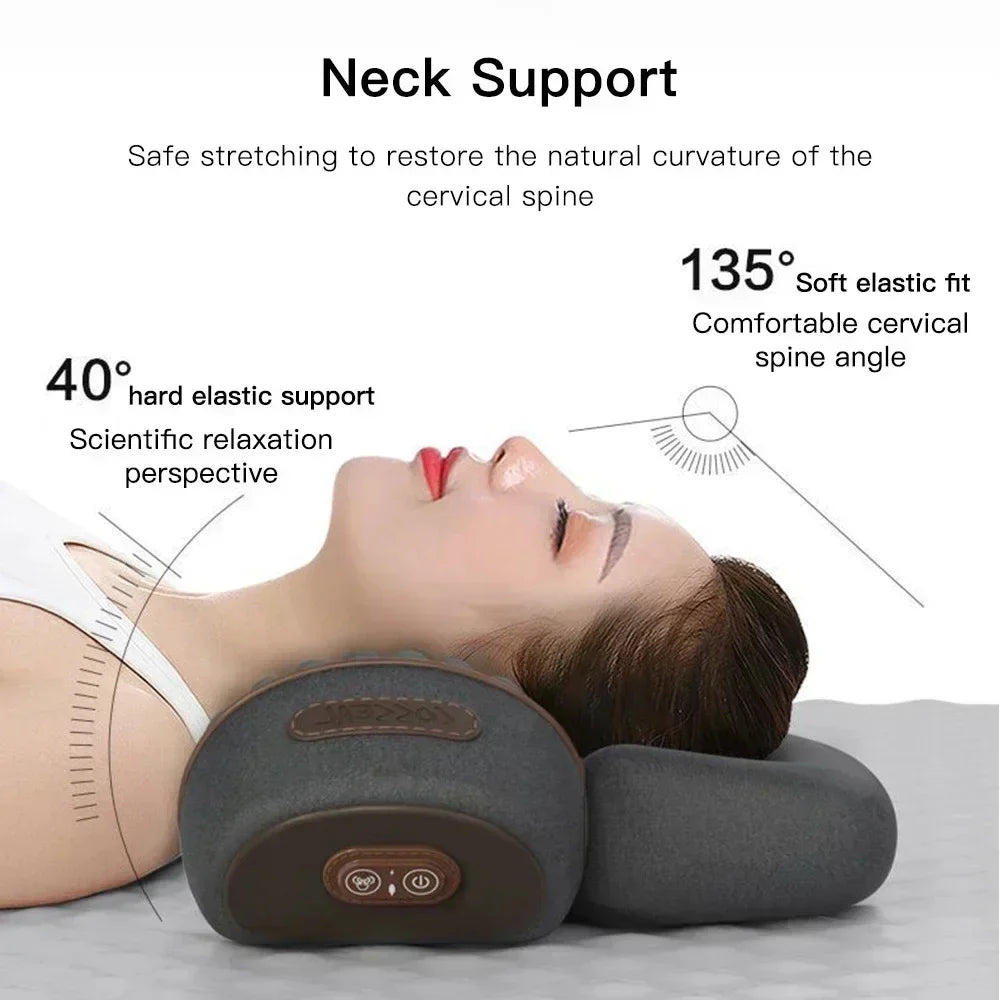 Electric Vibration Massager Cervical Pillow