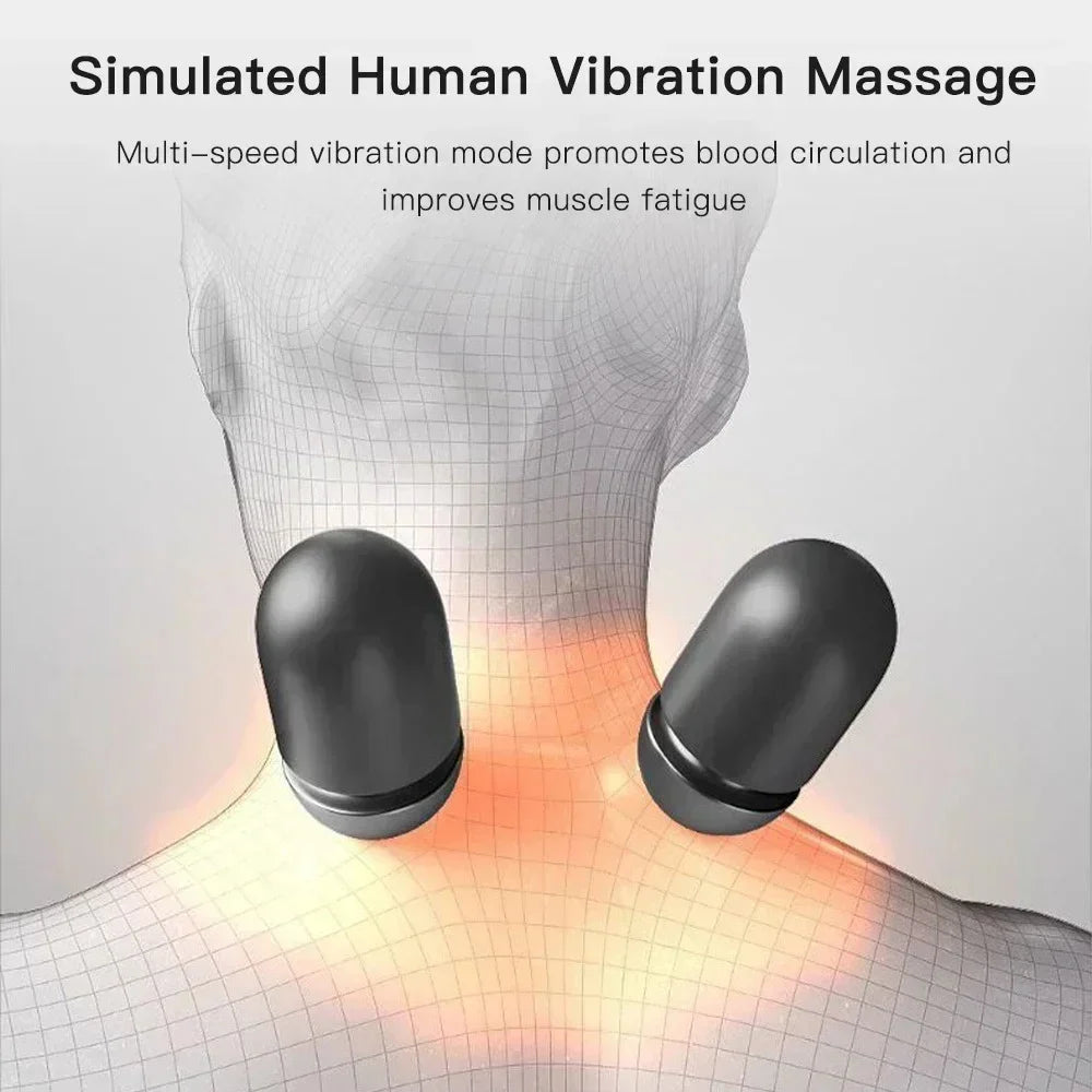 Electric Vibration Massager Cervical Pillow